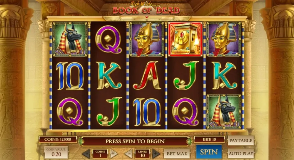 Licenserede danske casinoer med Book of Dead